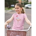 thumbnail image 2 of Flamingo With Hat And Scarf T-Shirt Juniors -Image by Shutterstock,  x-Large, 2 of 4