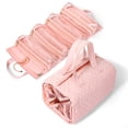 thumbnail image 1 of Neceser de viaje colgante para mujer – Bolsa de viaje plegable para mujer – 4 bolsas de viaje enrollables XL extraíbles aprobadas por la TSA para artículos de tocador cosméticos, artículos personales, 1 of 1