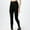 Black, variant on Clearance Clothes Under $10.00 TMOYZQ Women's Leggings Comfy High Waist Faux Leather Yoga Pants Slim Fit Tummy Control Front Zipper Stretchy Tights