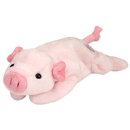 Details about   Squealer Pig 4th Gen 4005 PVC 1993 Retired Ty Beanie Baby Collectible Mint 