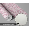 thumbnail image 6 of S4Sassy Self Adhesive Wallpaper, Floral Wallpaper, Pink Removable Diy Vinyl Wall Covering, Textured Peel And Stick Contact Paper For Entryway Accent Wall, Easy Home Decor Solution (25"X120"), 6 of 9