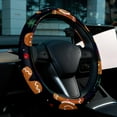 thumbnail image 6 of Gingerbread Man Steering Wheel Cover 14.5 Inch, Printing, PVC Leather, Auto Accessories - Car Wheel Covers, Steering Wheel Covers, Car Wheel Cover, 6 of 6