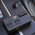 thumbnail image 4 of Bgsha Car Inverter USB 200W Detection DC 12V/24V to AC 220V Converter, 4 of 10