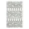 thumbnail image 6 of Unique Loom Paxon Trellis Collection Area Rug - Maeve (3' 3" x 5' 3" Rectangle Ivory Black/Ivory), 6 of 7