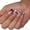 C, variant on 24PCS Short Square Press On Nails, Pink Glitter Base with White French Tip, Flower & Rhinestone Design, Natural Fit Glossy Fake Nails for Women, Daily Wear & Party Manicure, Salon & Home Use