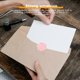 thumbnail image 3 of 50pcs Self Adhesive Wedding Wax Seals Heart Pattern Wax Stickers For Invitations Envelopes Holiday Cards Wrapping Decorations, 3 of 3