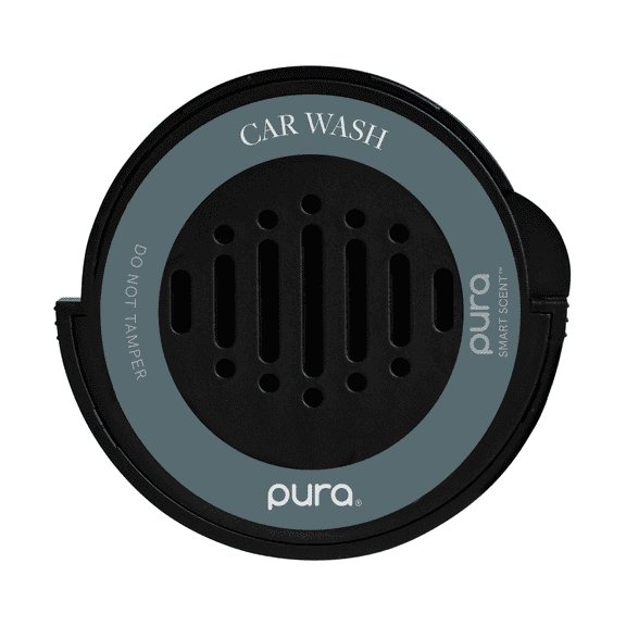 Pura Car Scent Refill - Fragrance for Pura Car Diffuser - Clean & Safe Luxury Diffuser Scent - Long-Lasting Fragrance for 30 Days - Air Deodorizer & Odor Eliminator - Car Wash