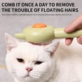 thumbnail image 2 of Peine para mascotas para eliminar el pelo flotante, cepillo para eliminar el pelo de perros, artefacto para mascotas, pelo de perros para limpiar y abrir nudos, cepillo para mascotas, 2 of 3