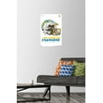 thumbnail image 2 of NFL Los Angeles Chargers - Drip Helmet 20 Wall Poster with Push Pins, 14.725" x 22.375", 2 of 6