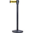 thumbnail image 1 of Free-Standing Crowd Control Barrier, Steel, 35" H, Yellow Tape, 7' Tape Length, 1 of 1