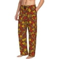 thumbnail image 6 of Naloa Fall Leaves Pajama Pants Men, PJ Bottoms, Sleep & Lounge Pants-Medium, 6 of 6