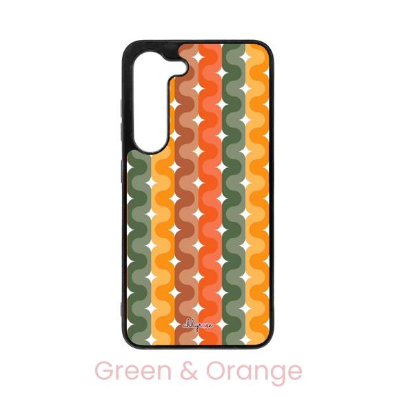 abbyrose Holiday Squiggles Galaxy Phone Case for Galaxy s24 Plus