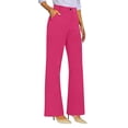 thumbnail image 2 of Pants for Women Casual Work Stretchy Slim Fit Trousers Office Slacks with Pockets, 2 of 6