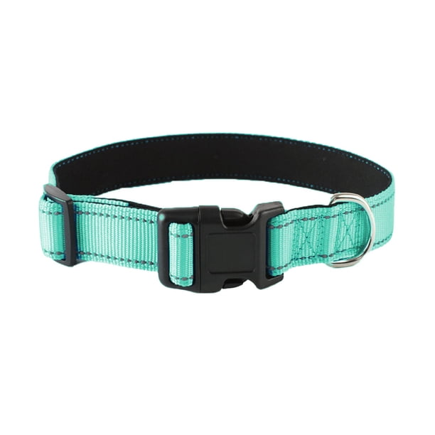 12 collares reflectantes para perros, collares de nailon transpirable para mascotas ajustables para... Adepaton CPB-US-YY08-5