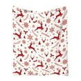 thumbnail image 2 of Puntoco 75*100Cm Christmas Flannel Print Blanket office Nap Blanket Cover Blanket Conditioning Blanket Sofa Blanket, 2 of 2
