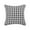Black, variant on Ashford Black & White Plaid Cotton Blend Accent Throw Pillow 18" x 18"