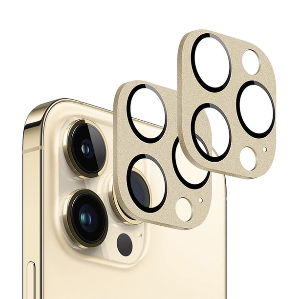 Protector de Lentes para Cámara ZERODAMAGE SAHARA iPhone 14 Pro Paquete de 2