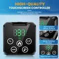thumbnail image 2 of Cordless Back Massager Belt, Lumbar Massaager with Heat and Compression, Heated Back Belt Abdomen Warmer Lumbar Support, 3 Airbag Massage Modes, Lower Back Massager for Relief, 2 of 16