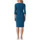 thumbnail image 3 of INSPIRE CHIC Vestido Lápiz Vintage para Mujeres con Mangas 3/4 Midi Bodycon Peplum Vestidos Sheath L Azul Verde, 3 of 6