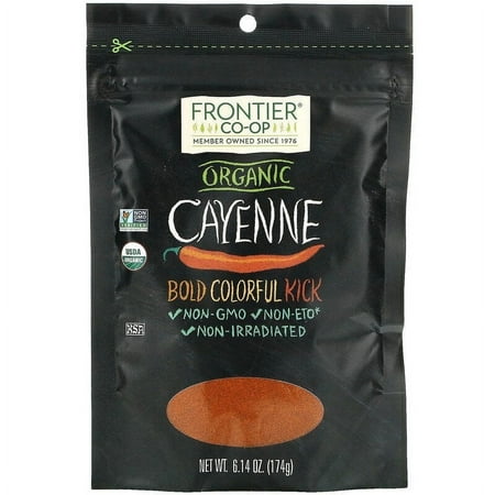 Frontier Co-op Organic Cayenne 6.14 oz Pack of 4