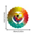thumbnail image 2 of Big sale 3d Rotating Wind Turning Decorations, Home And Outdoor Courtyard Garden Hanging Decorations And Gifts, 2 of 2