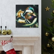 Mandarin Duck Expressionism - Canvas