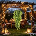 thumbnail image 6 of 28 Inch Christmas Norfolk Branches Wall Hanging Decoration, Upside Down Christmas Wreath for Front Door Home, 1 Pack, 6 of 7