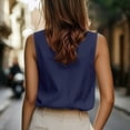 thumbnail image 7 of GUACER Womens Halter V-Neck Tank Tops Casual Sleeveless Blouses for Summer Work & Weekend, 7 of 7