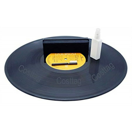 boytone anti-static carbon fiber record lp, vinyl cleaner, washer stylus brush record cleaning liquid (Best Vinyl Record Brush)