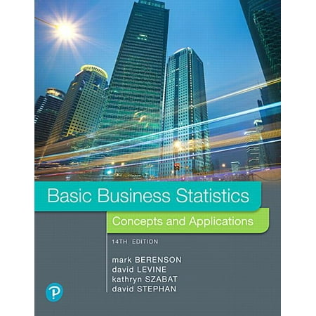 Basic Business Statistics Plus Mylab Statistics with Pearson Etext -- Access Card Package