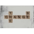 thumbnail image 2 of Longfellow Designs 24x17 Gold Ornate Wood Framed with Double Matting Museum Art Print Titled - Be the Change, 2 of 4