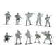 thumbnail image 1 of Hombres Figuras de Acción Pequeños Soldados para Niños 100 Pcs Soldado Juguete Playset Juguetes Decoraciones de Fiesta Cumpleaños Juguetes, 1 of 3