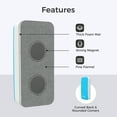 thumbnail image 4 of LOUKIN Magnetic Dry Erase Eraser, Whiteboard Eraser(Blue), Free 3.4 oz Whiteboard Cleaner Included, 4 of 9