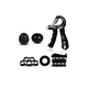 thumbnail image 1 of Ejercitador De Dedo Fortalecedor Resistencia Mano Grip 6 pzs, Negro, 1 of 3