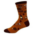 thumbnail image 5 of Women's Let's Get Basted Socks Funny Thanksgiving Turkey Day Graphic Novelty Footwear, 5 of 8