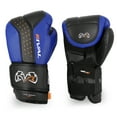 thumbnail image 2 of RIVAL Boxing RB10 Intelli-Shock Hook and Loop Bag Gloves - XL - Black/Navy, 2 of 6