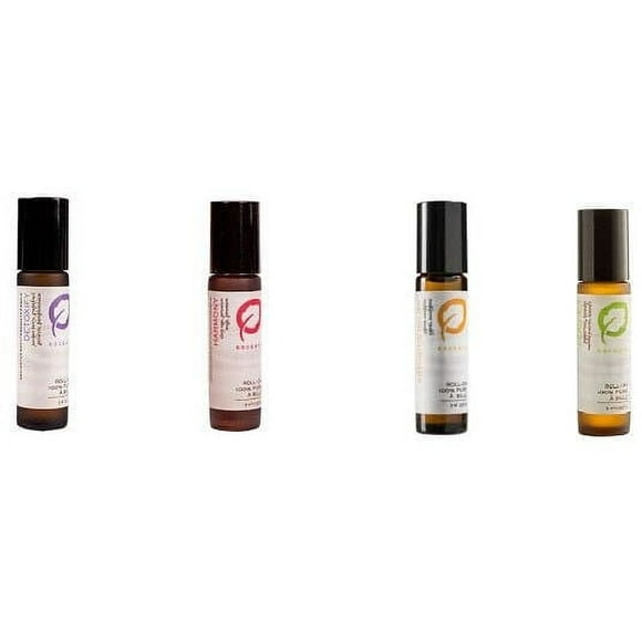 Escents Wellness Roll-On Bundle, Head-Aid, Arthritis, Harmony & Detoxify