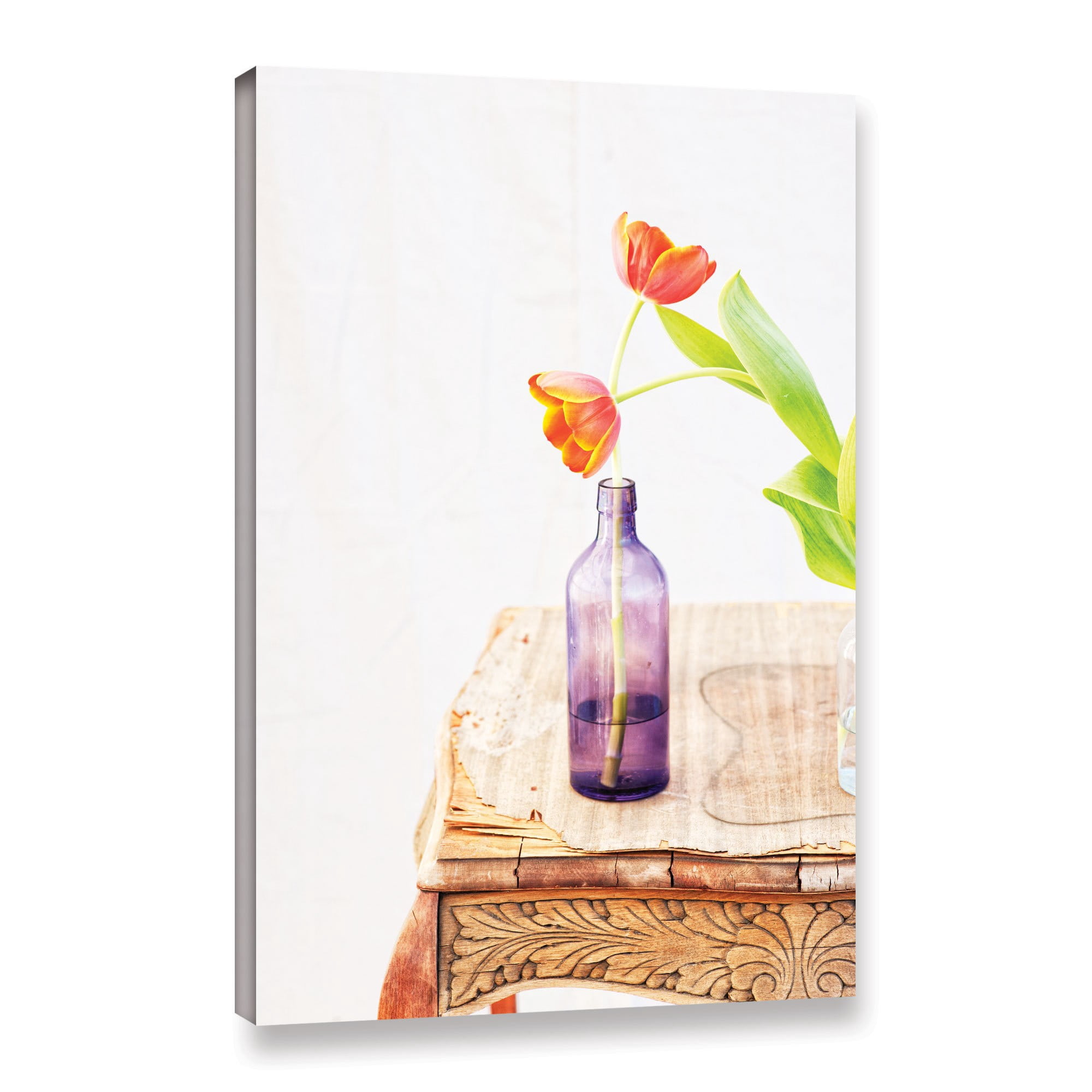 ArtWall Elena Ray "Tulips" Gallery-wrapped Canvas