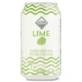 Clear American Unsweetened Lime Sparkling Water, 12 Fl Oz, 12 Pack Cans