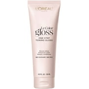 L'Oreal Paris Le Color Gloss One Step In-Shower Toning Gloss, Silver Opal, 4 fl oz