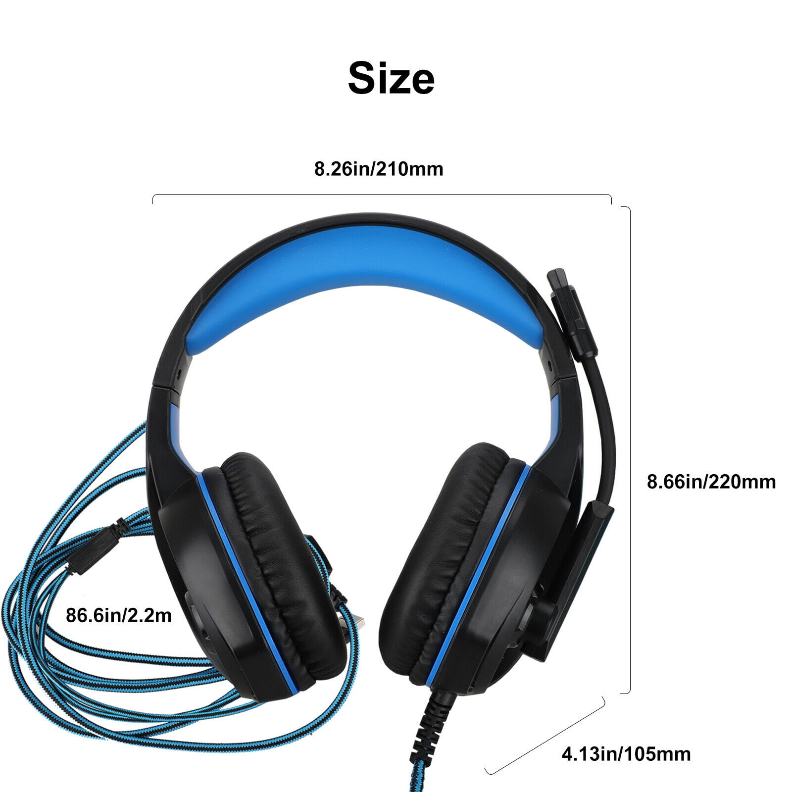 Noise-Isolating Wired Gaming Headset 