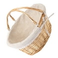 thumbnail image 3 of icolorfuled Woven Storage Basket with Handle - 37X27X17cm, 3 of 5
