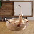thumbnail image 1 of Cat Bed Lounge Four Seasons cómodo suave con nido de cojín extraíbles Tabla de rascado de gato para cachorros gatos grandes perros pequeños L, 1 of 8