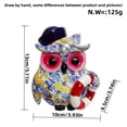 thumbnail image 3 of Owl Ornament Modern And Simple Office And Study Decoration Resin Handicrafts, 3 of 4