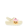 thumbnail image 2 of Wonder Nation Toddler Girl Eva Icon Slide Sandals, 2 of 5