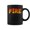 Black, variant on Fire And Ice Diy Last Minute Halloween Party Costume Couples Coffee Mugs