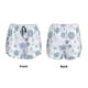 thumbnail image 3 of Balery Retro ice blue snowflakes Pantalones cortos deportivos para mujer con forro y dos bolsillos, elásticos, para entrenamiento, gimnasio, yoga-Small, 3 of 7