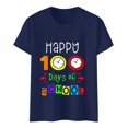 thumbnail image 3 of DEELLEEO Hauts pour Femmes Liquidation T-Shirt Multi-Couleur à Manches Courtes Imprimé Graphique, 3 of 6