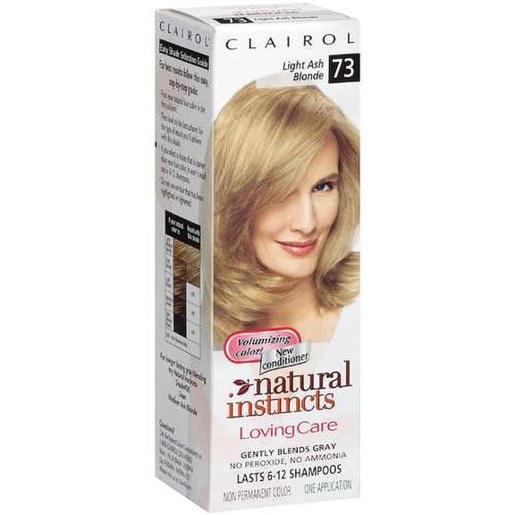 Clairol: Light Ash Blonde Natural Instincts Loving Care, 1 ct