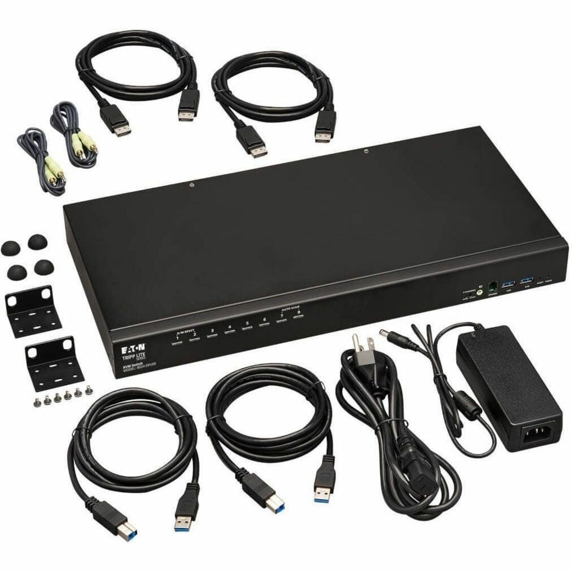 Tripp Lite DisplayPort / USB KVM Switch 8-Port Audio/Video B024DPU08